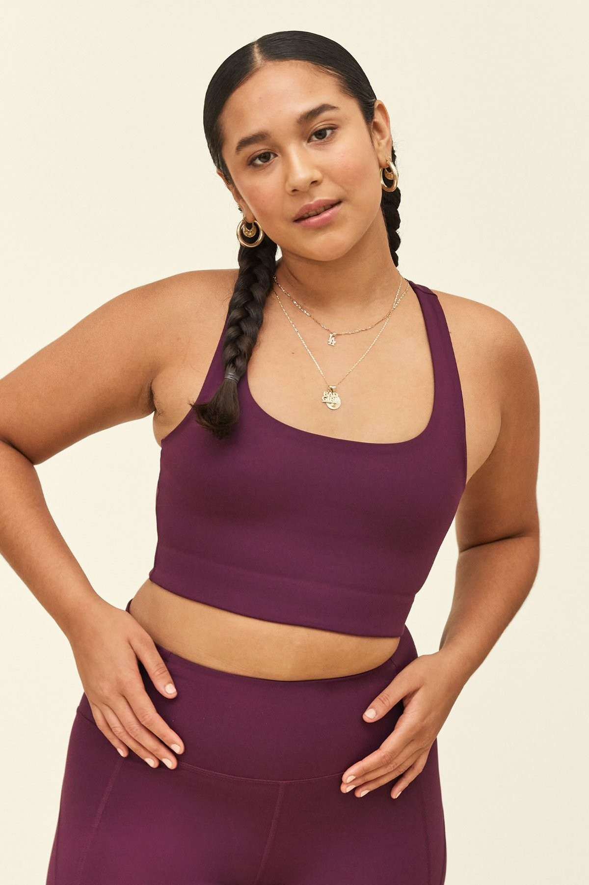 Plum Paloma Bra | Girlfriend Collective