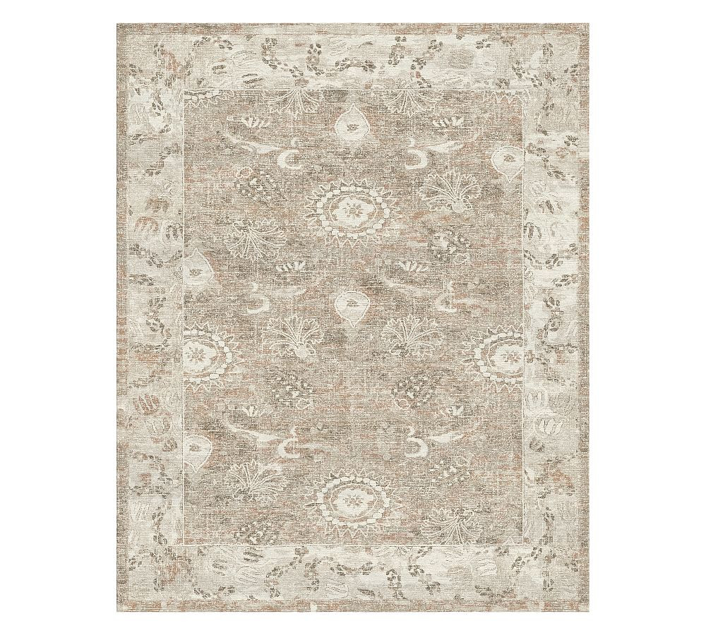 Jema Hand-Tufted Wool Printed Rug | Pottery Barn (US)