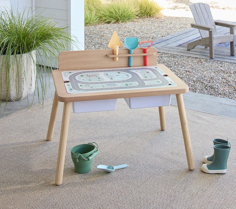 Wooden Water &amp; Sand Sensory Table | Pottery Barn Kids