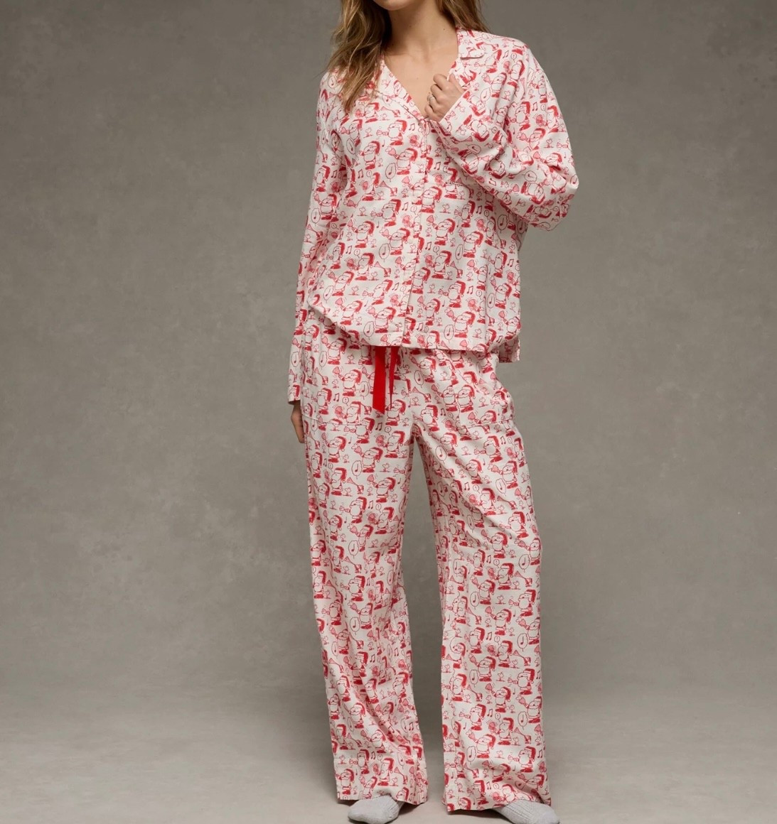 American Eagle
40% off all pajamas

AE Snoopy Flannel PJ Set

#LTKSaleAlert #LTKFindsUnder50 #LTKGiftGuide