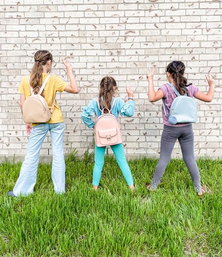 My girls have had so much fun with these mini backpacks. They are great for road trips, family outings and make believe adventures. #minibackpack #kidbag #kidtested

#LTKkids #LTKitbag