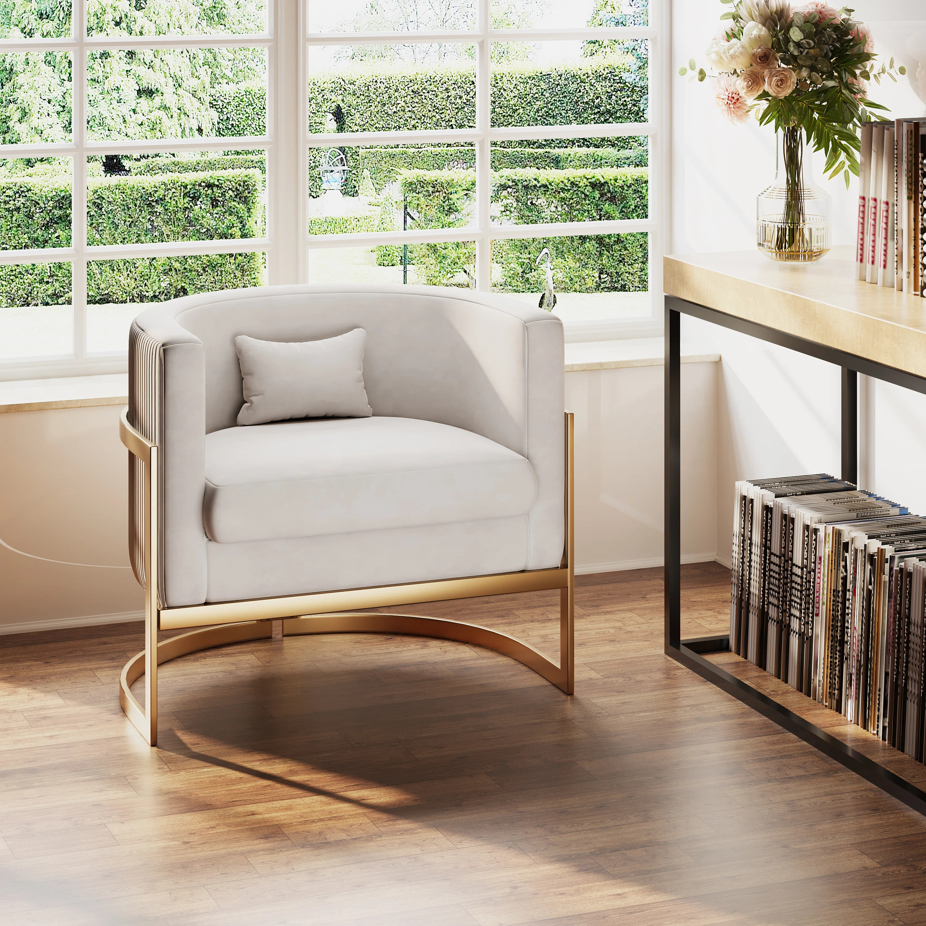 Shelbi Upholstered Armchair | Wayfair North America