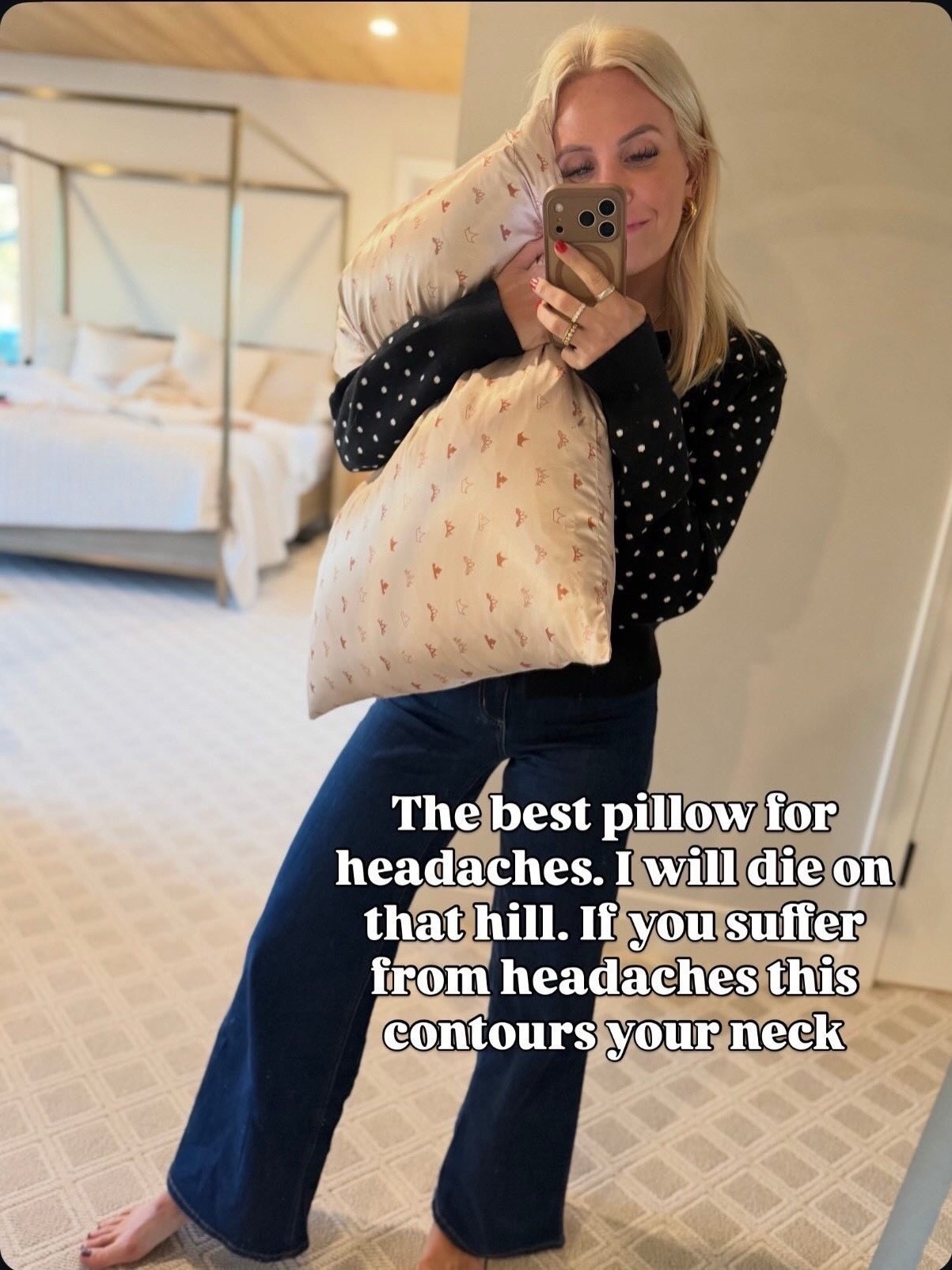 This is the best pillow for headaches. I will die on that hill. If you suffer from headaches this contours your neck!

#LTKHome #LTKSeasonal #LTKFindsUnder50