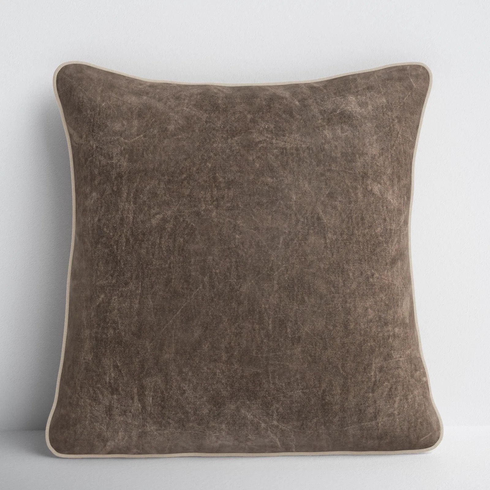 Birch Lane™ Goodall Square Velvet Pillow Cover & Insert & Reviews | Wayfair | Wayfair North America