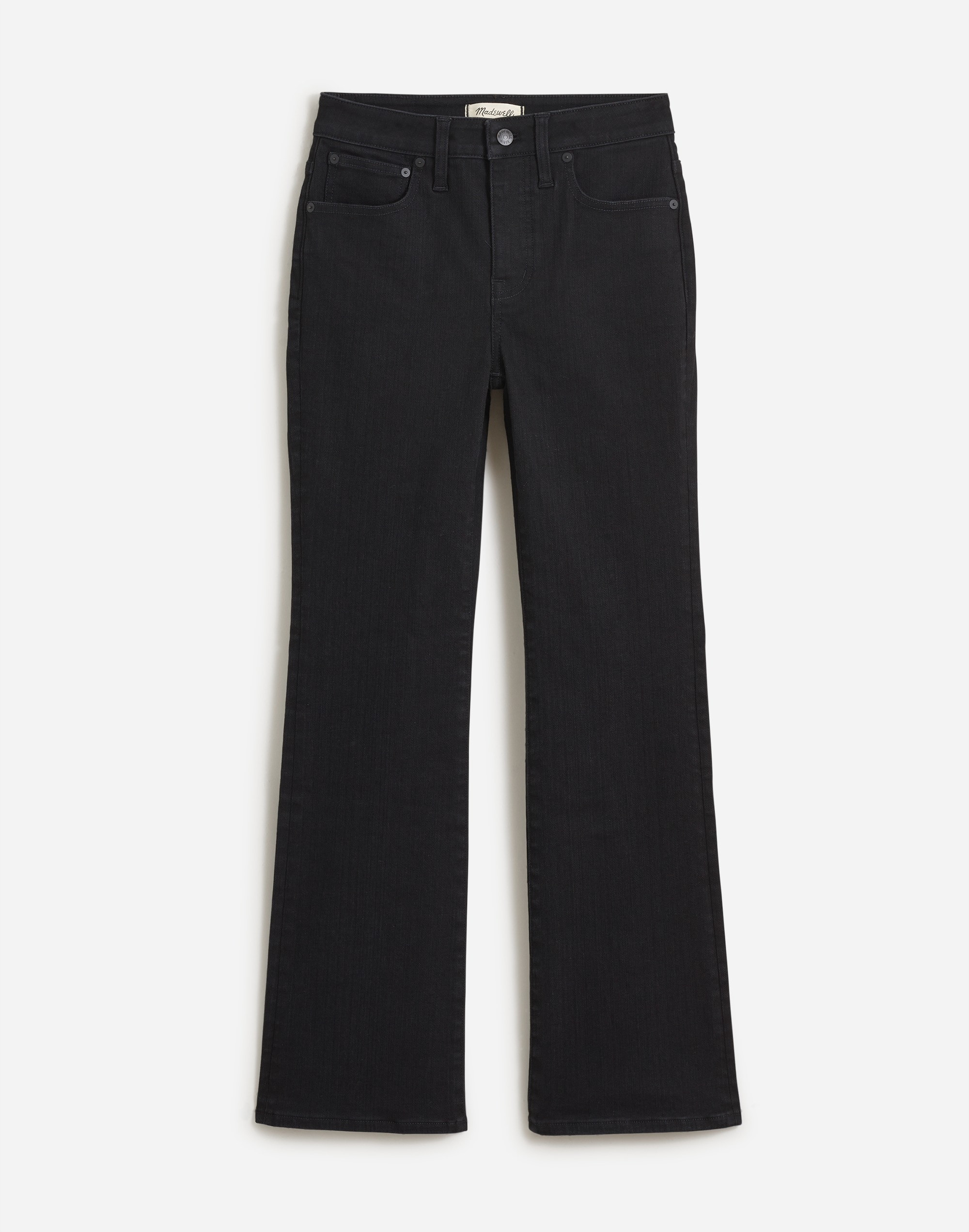Kick Out Crop Jeans in Black Rinse Wash | Madewell