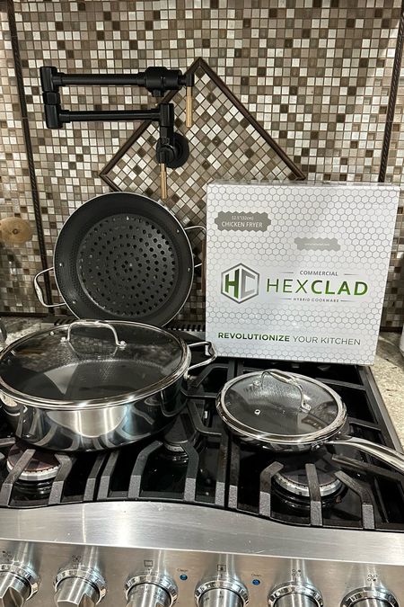 The best pans to cook in in your kitchen, @hexclad 

#LTKGiftGuide #LTKWedding #LTKHome