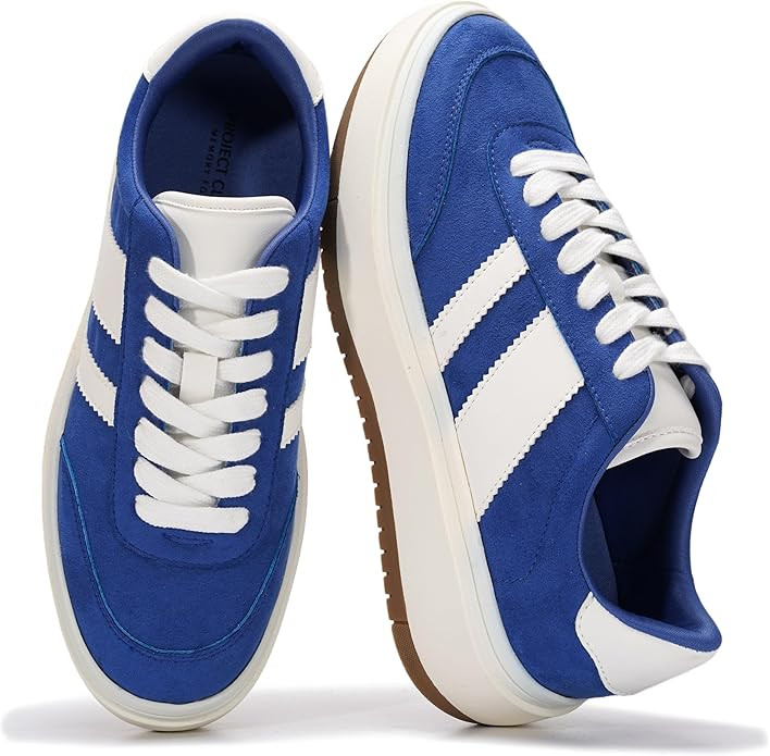 Project Cloud Platform Sneakers for Women - Lightweight Memory Foam Insole Womens Sneakers - Non-... | Amazon (US)