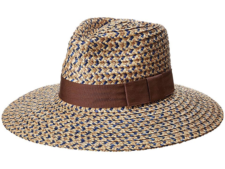 Brixton Joanna Hat (Tan/Brown/Navy) Caps | Zappos