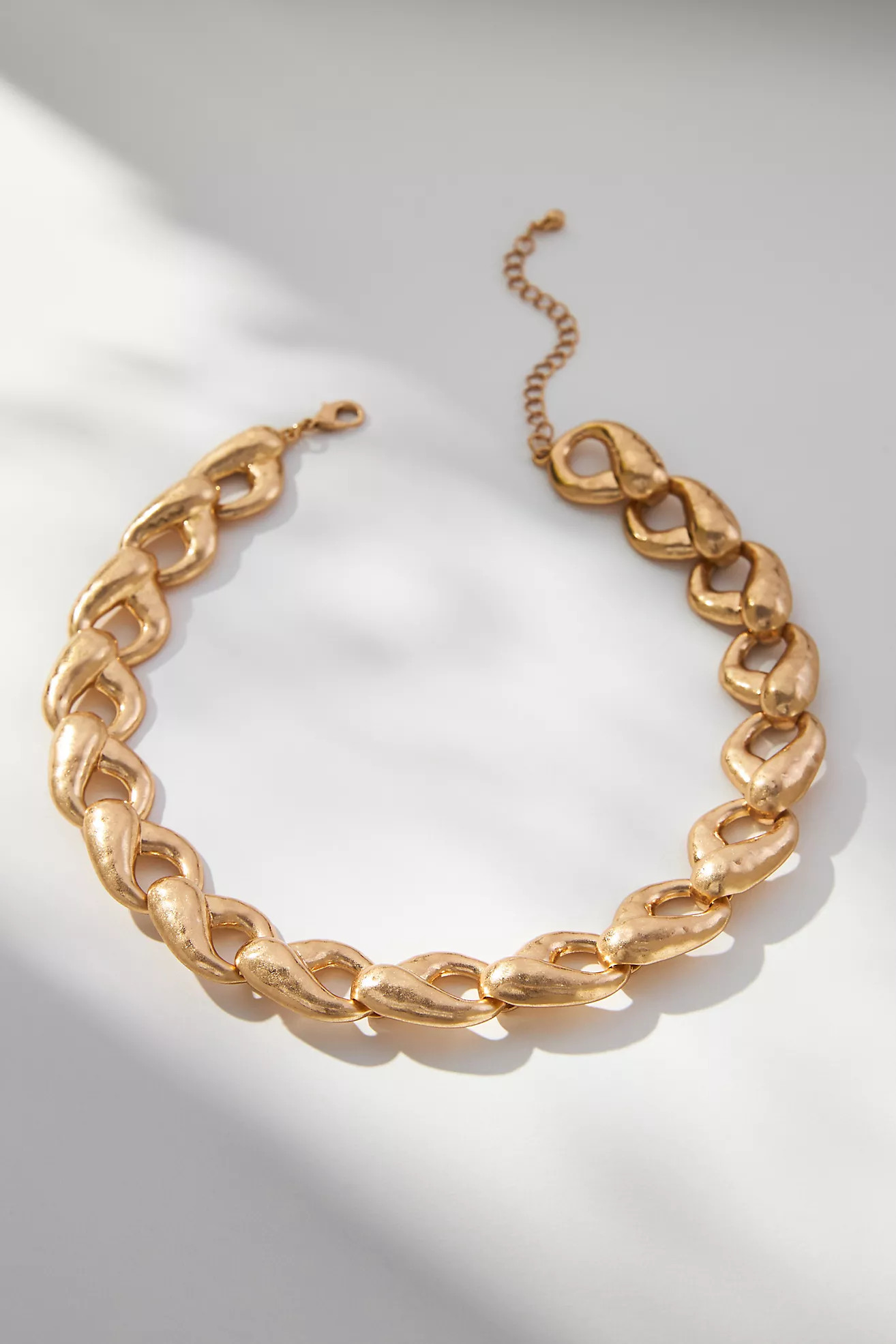 Structured Chunky Link Necklace | Anthropologie (US)