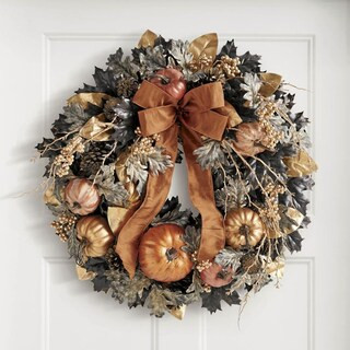 Falloween Wreath, 28" | Grandin Road