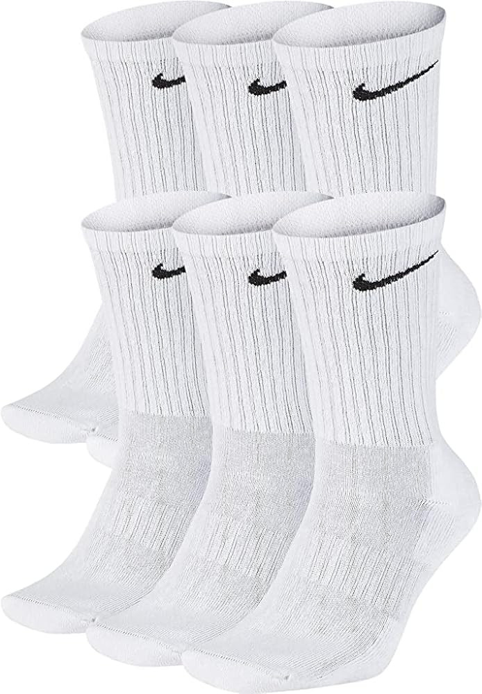 Nike Everyday Plus Cushion Crew Training Socks (6 Pair) nkSX6897 065 | Amazon (US)