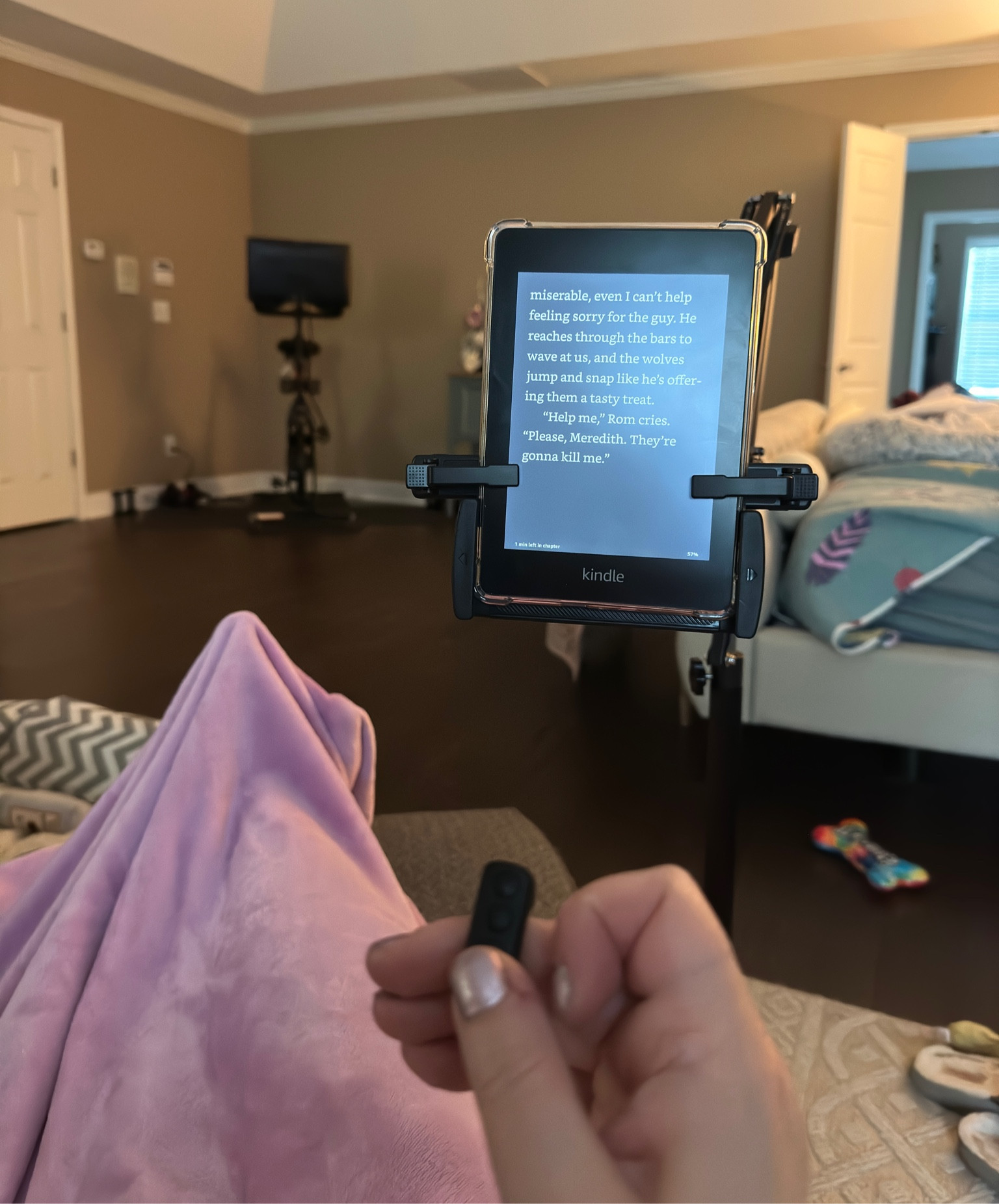 This reading setup is GAME CHANGER. #bookstagram #books #reading #kindle #amazon 

#LTKHome #LTKGiftGuide #LTKFindsUnder50