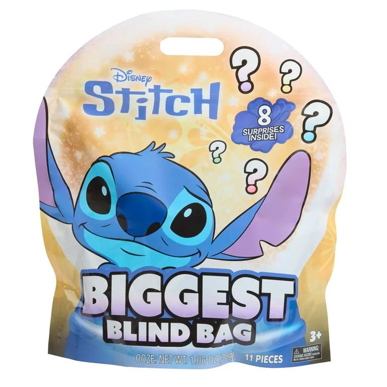 Disney Stitch Biggest Blind Bag with 8 Surprises for Ages 3 and Up - Walmart.com | Walmart (US)