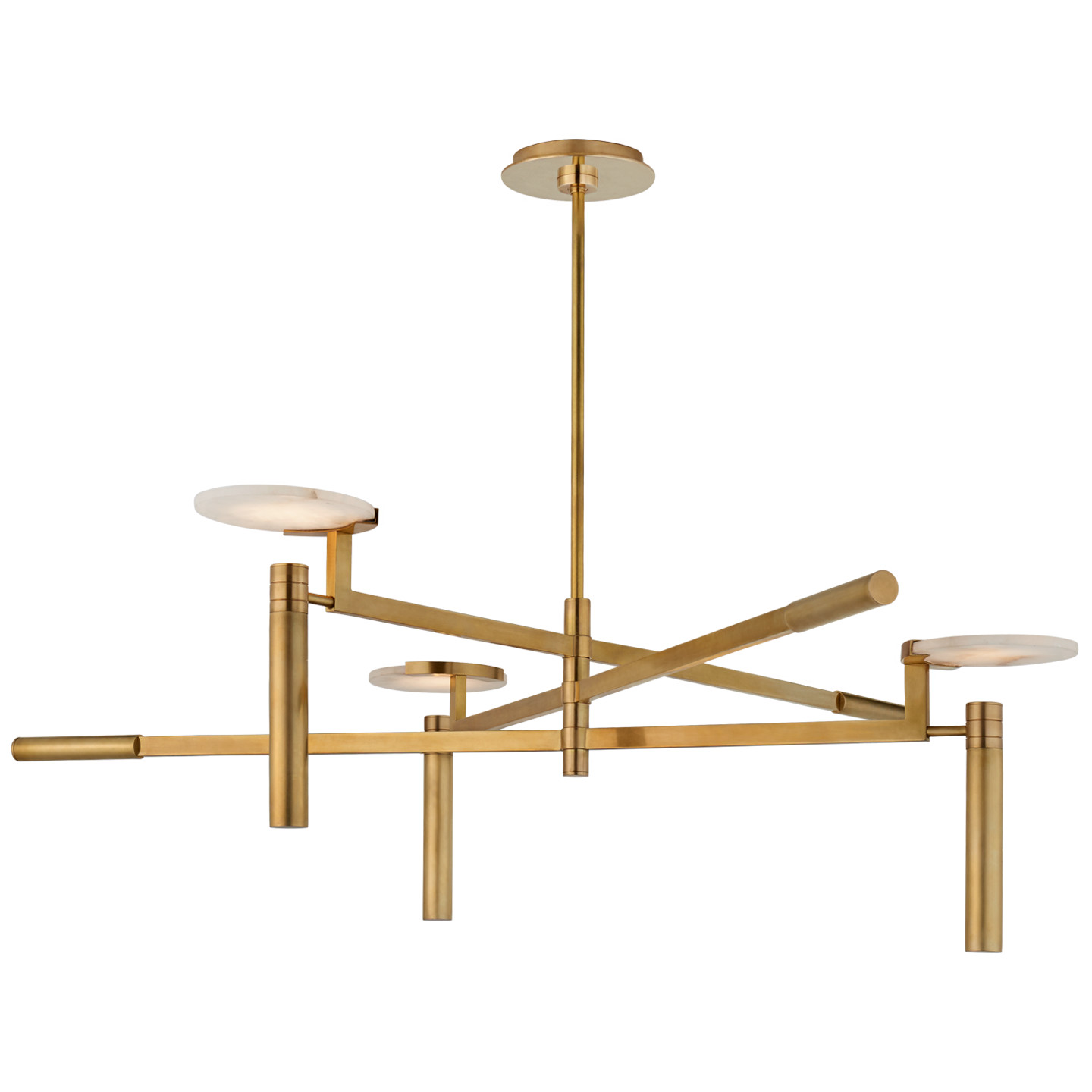 Melange Large Floating Disc Chandelier | Visual Comfort