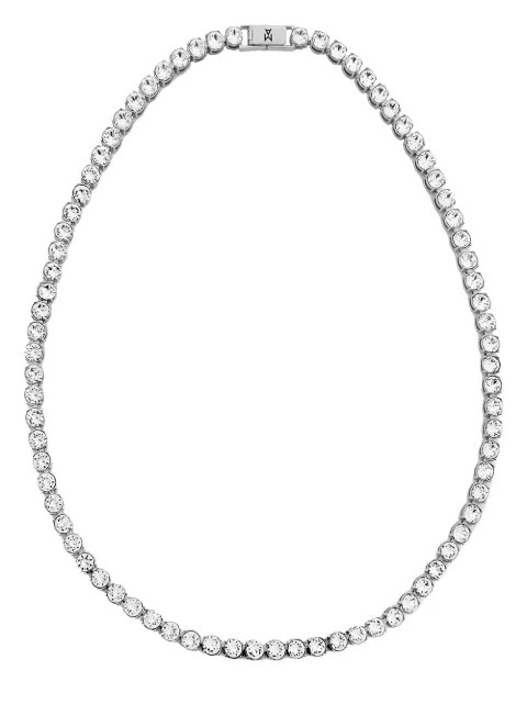 crystal-embellished beaded necklace | Farfetch (UK)