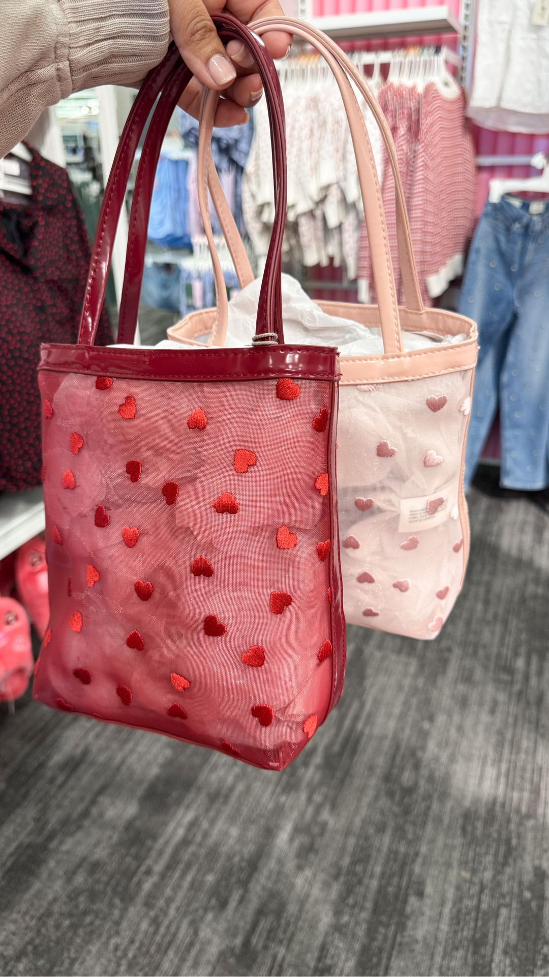 $15 mesh tote bags 

target finds, vday decor, valentines bags 

#LTKFindsUnder50 #LTKSeasonal