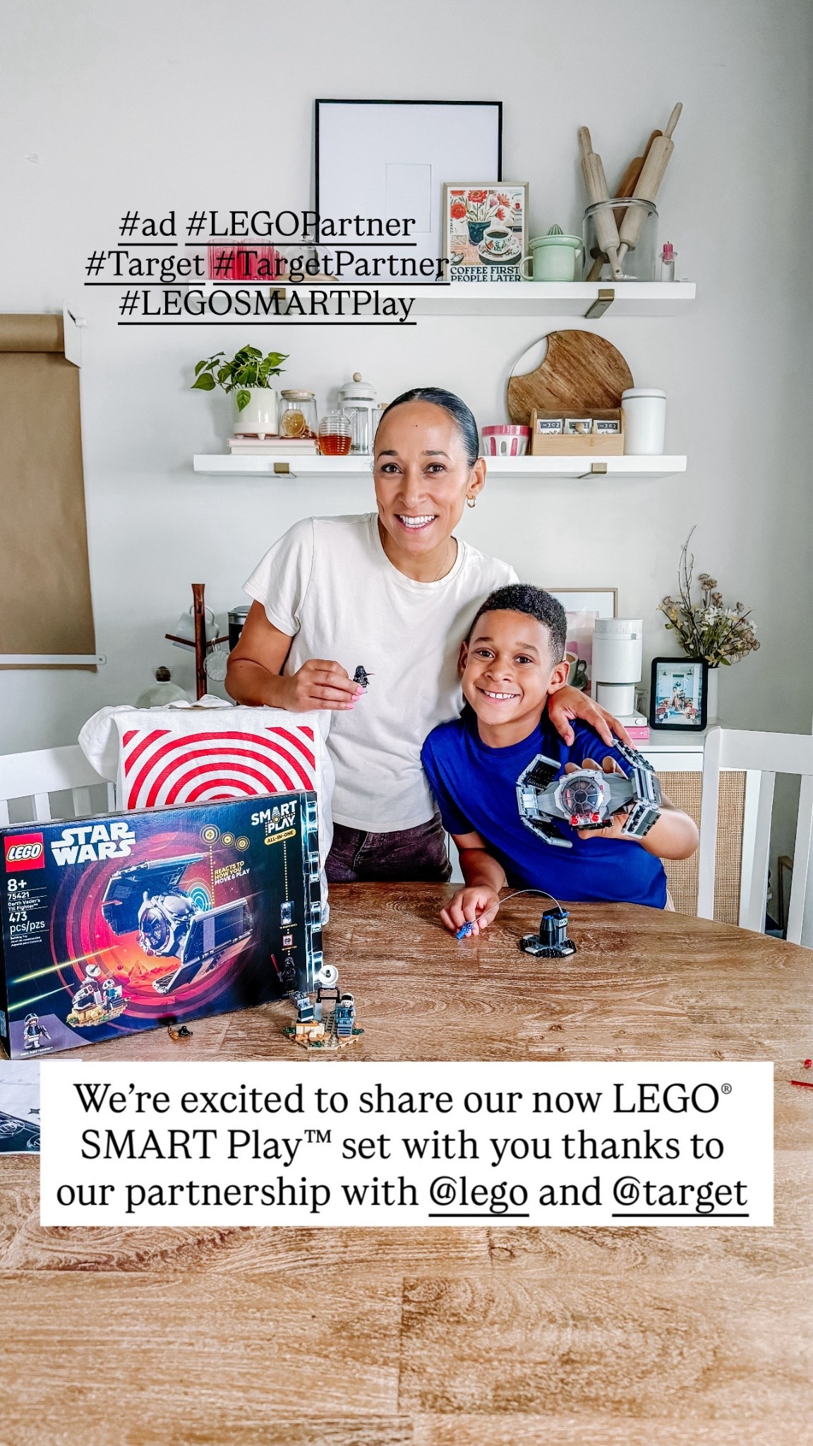 #ad We’ve been counting down the days for this one…
My LEGO® bricks loving kid has been so excited about the new @LEGO SMART Play™ sets, so we ran to @Target to grab one the day they launched!
The SMART Brick adds a whole new level to building and playing. Kason was refueling the STAR WARS™ Darth Vader TIE Fighter, fixing it up, and completely in his element. It was so fun to see him light up when he realized the sounds powered up and down when picked it up and placed it back down. Seriously so cool!
If you have LEGO® lovers at home, these are definitely worth checking out. 
#TargetPartner #Target #LEGOSMARTPlay

#LTKKids #LTKmomlife #LTKdayinmylife