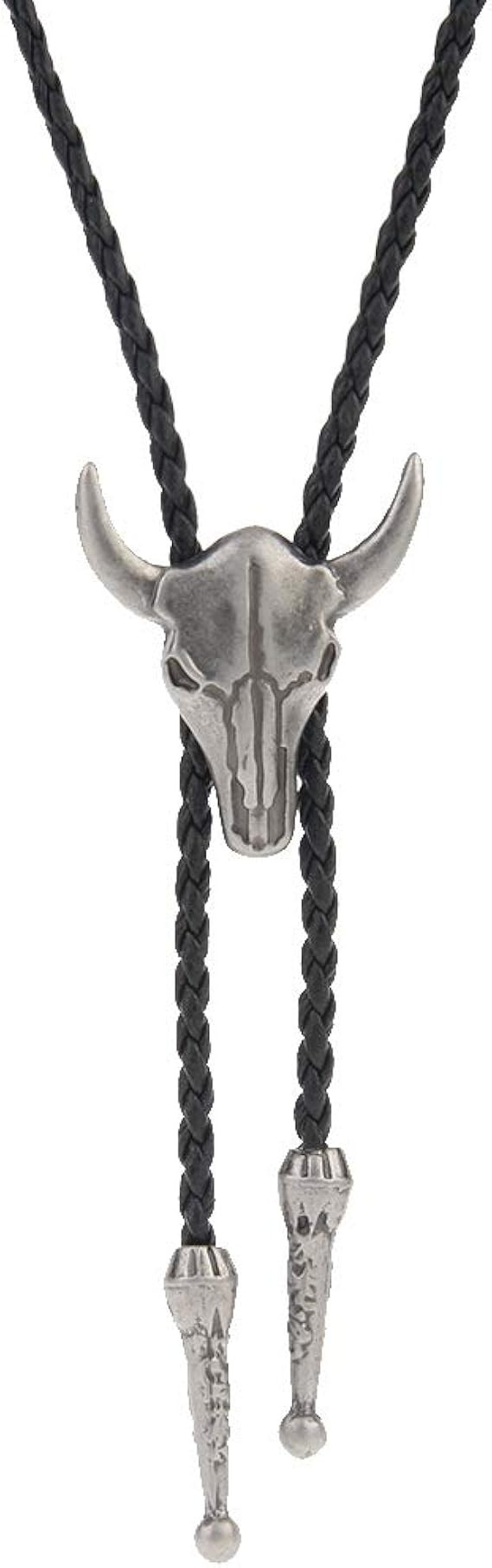 GelConnie Native American Bolo Tie Rodeo Cowboy Leather Necktie Western Necklace Costume Accessor... | Amazon (US)