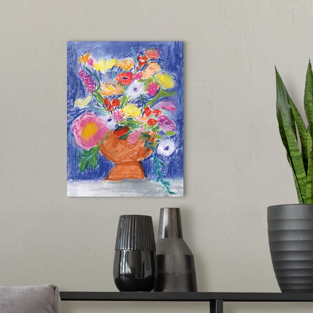 Gathering Of Flowers Wall Art | Great Big Canvas - Dynamic