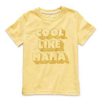 Okie Dokie Baby Boys Crew Neck Short Sleeve Graphic T-Shirt | JCPenney