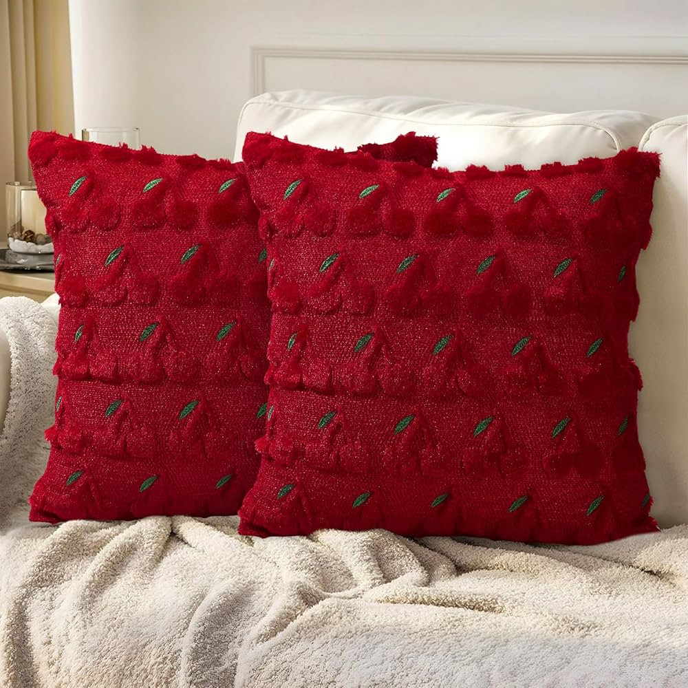 Fall Decor Pillow Covers 18x18 Inch Set of 2 Fall Decorations for Home Thanksgiving Soft Plush Fa... | Amazon (US)