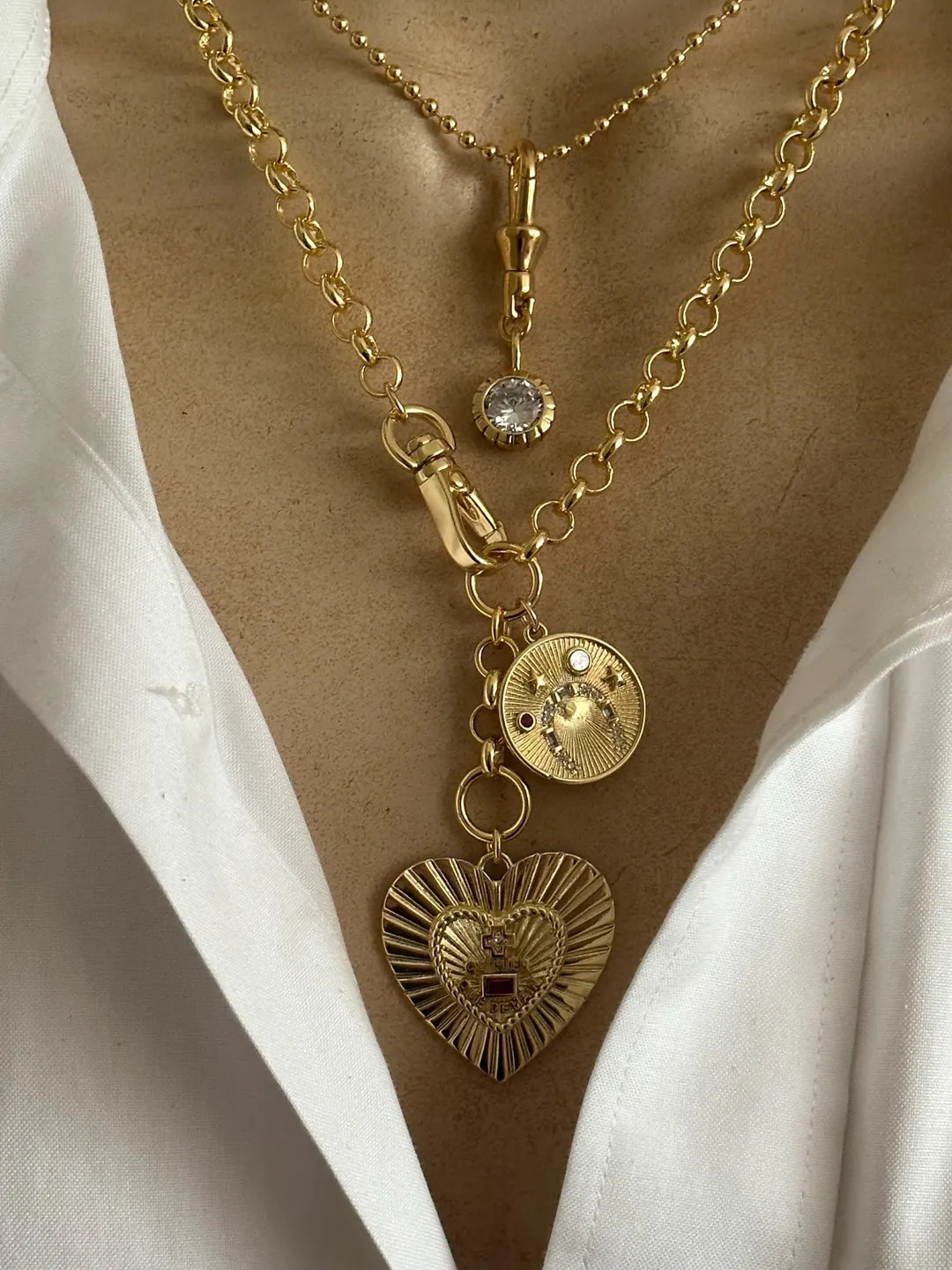 Love you more than yesterday and less than tomorrow necklace/Solitare necklace | Etsy (US)