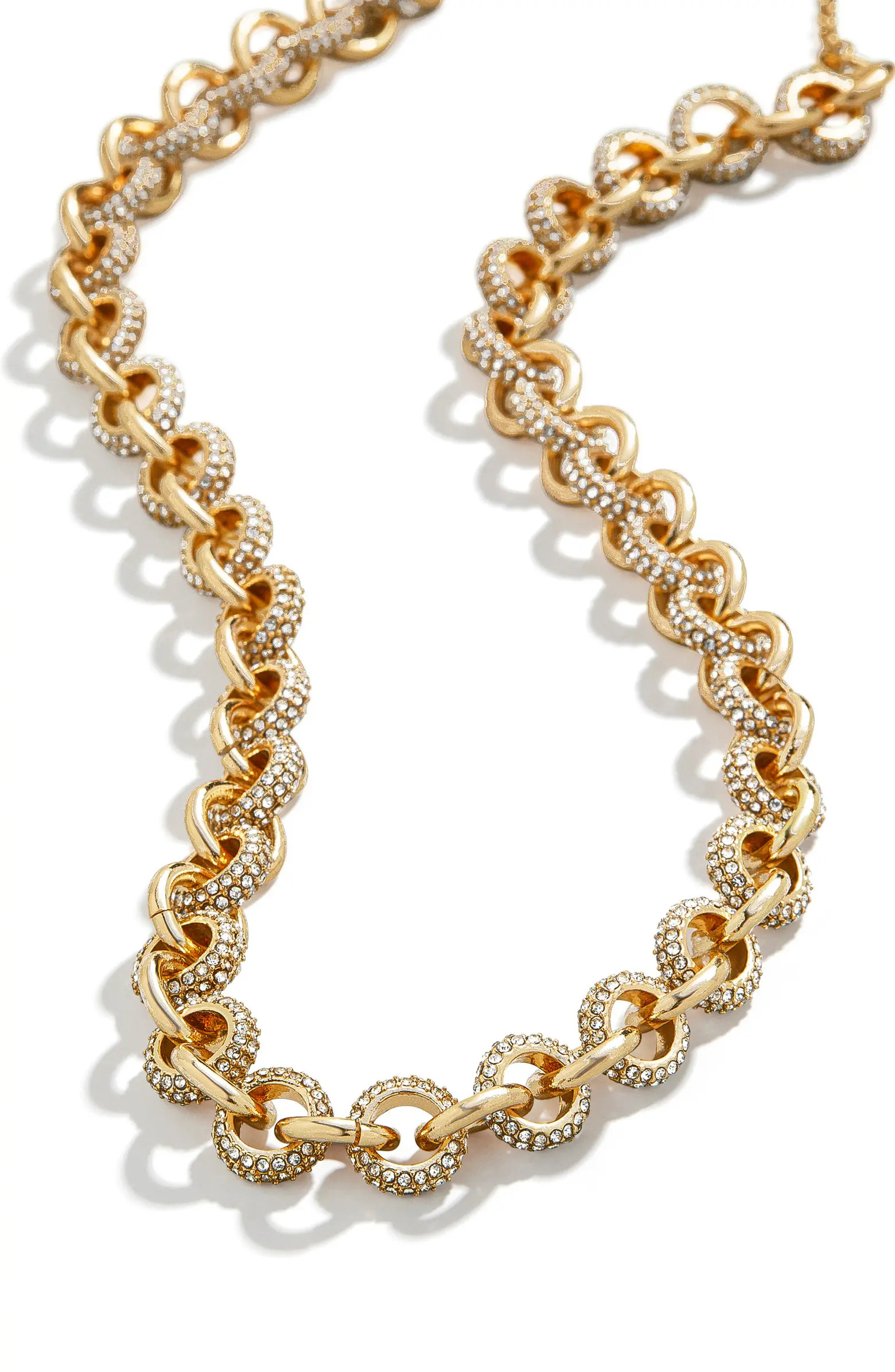 Pavé Chain Link Necklace | Nordstrom