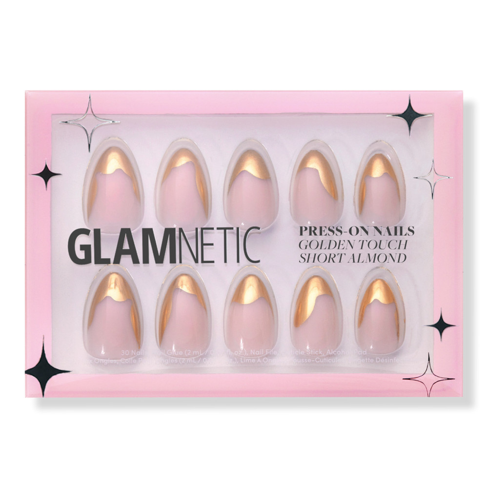 Glamnetic Golden Touch Press-On Nails | Ulta
