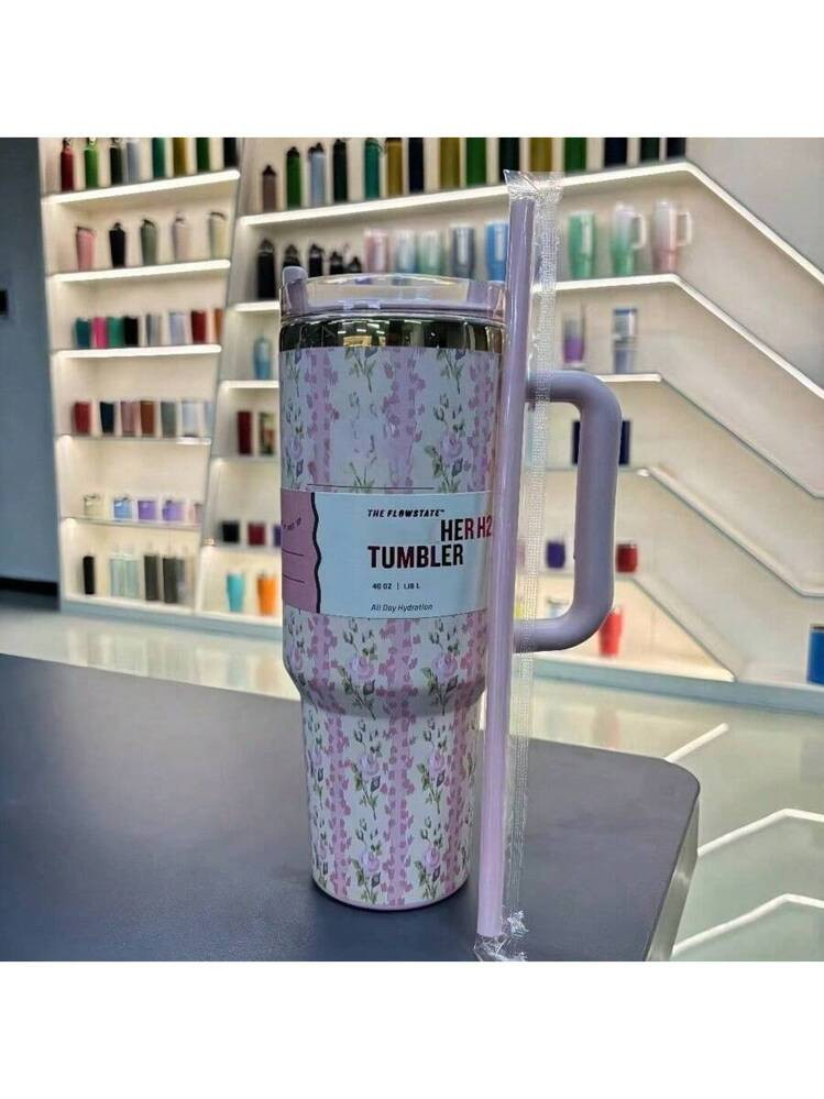 40 Oz. Available In A Variety Of Color Sizes Extra Large Capacity Insulated Mug With Handle And S... | SHEIN