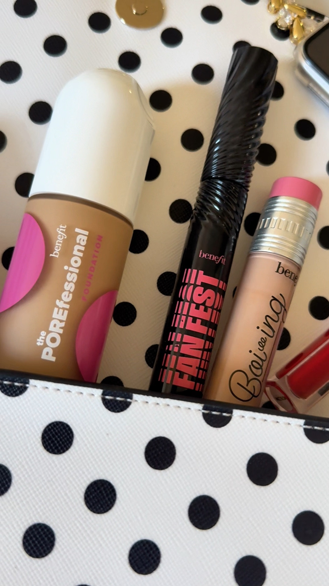 One of the best foundations ever! A mascara that makes my eyes look flirty and awake, plus a concealer that never cakes is my 3 ingredient recipe for a perfect makeup. Find these  and other of my @Benefit Cosmetics US favorites now with great deals. 

#LTKBeauty #LTKSaleAlert #LTKmorningroutine