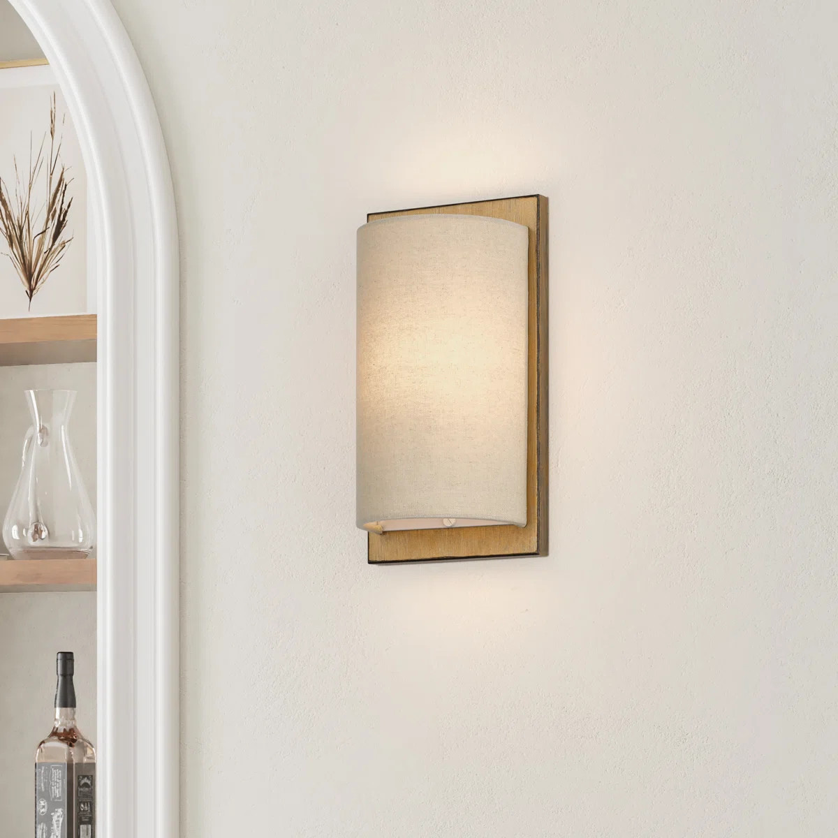 Bellingham Antique Gold Leaf Ada Sconce | Wayfair North America