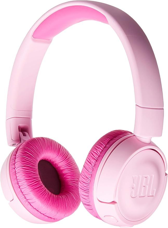 JBL JR 300BT - On-Ear Wireless Headphones for Kids - Pink | Amazon (US)