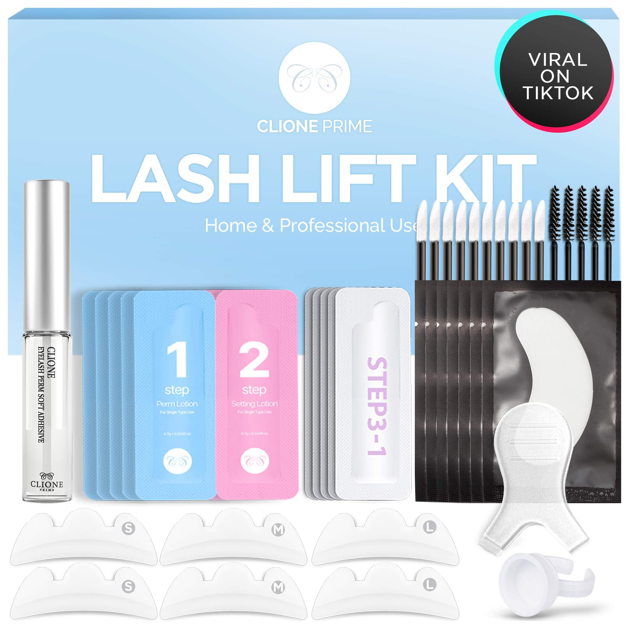 Korean Lash Lift Kit - Eye Brow Lamination Kit Eyelash Perm Kit Eyelash Lift Kit Lash Perm Eyebro... | Amazon (US)