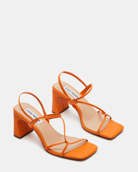 VALORA ORANGE LEATHER | Steve Madden (US)