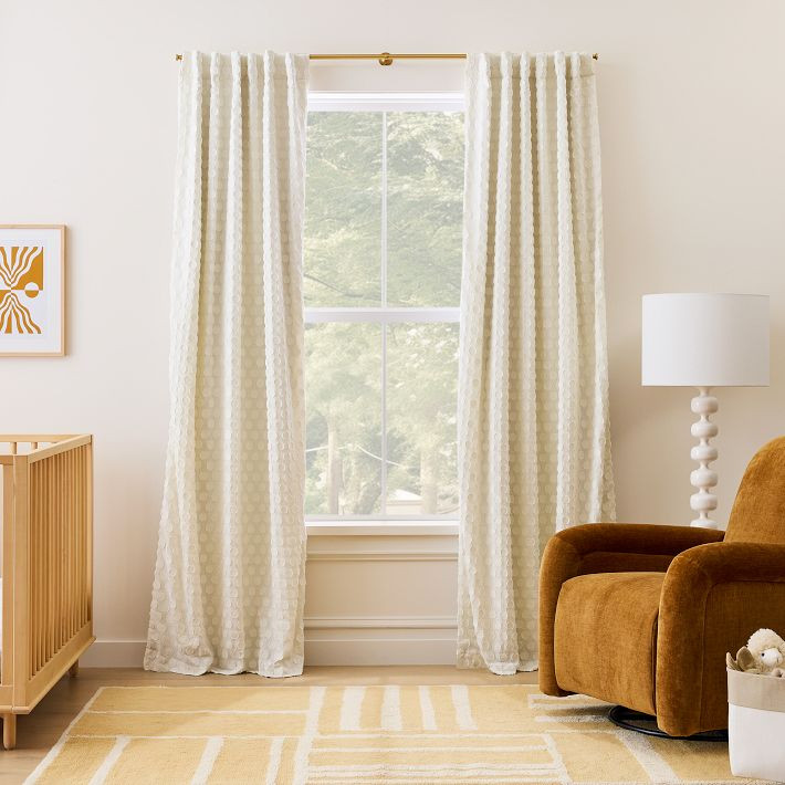 Polka Dot Blackout Curtain | West Elm (US)