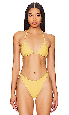 LSPACE Lotus Sunrise Seashell Top in Honey from Revolve.com | Revolve Clothing (Global)