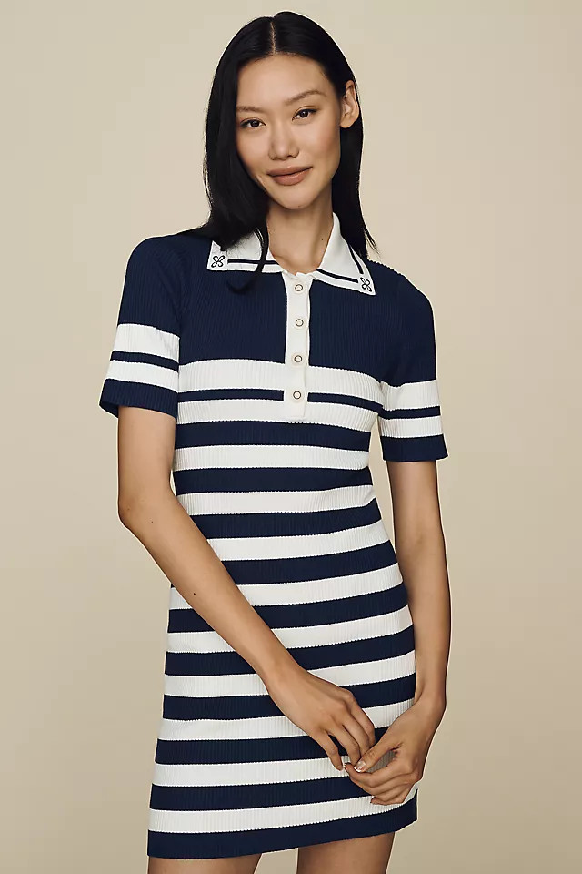 Collared Mini Sweater Dress | Anthropologie (US)