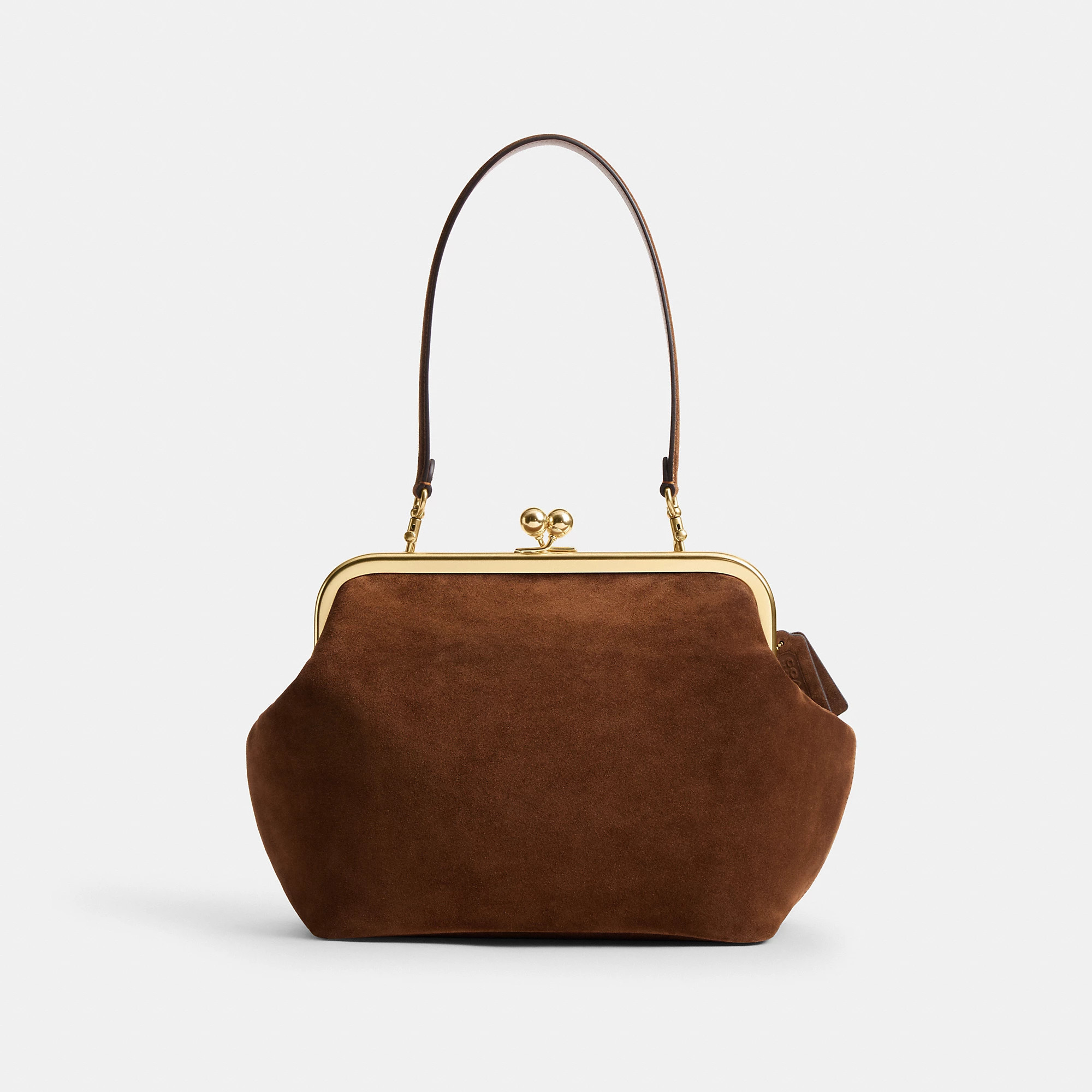 Coach Kisslock Frame Bag 27 - Women's - Brass/warm Brown | Coach (US)