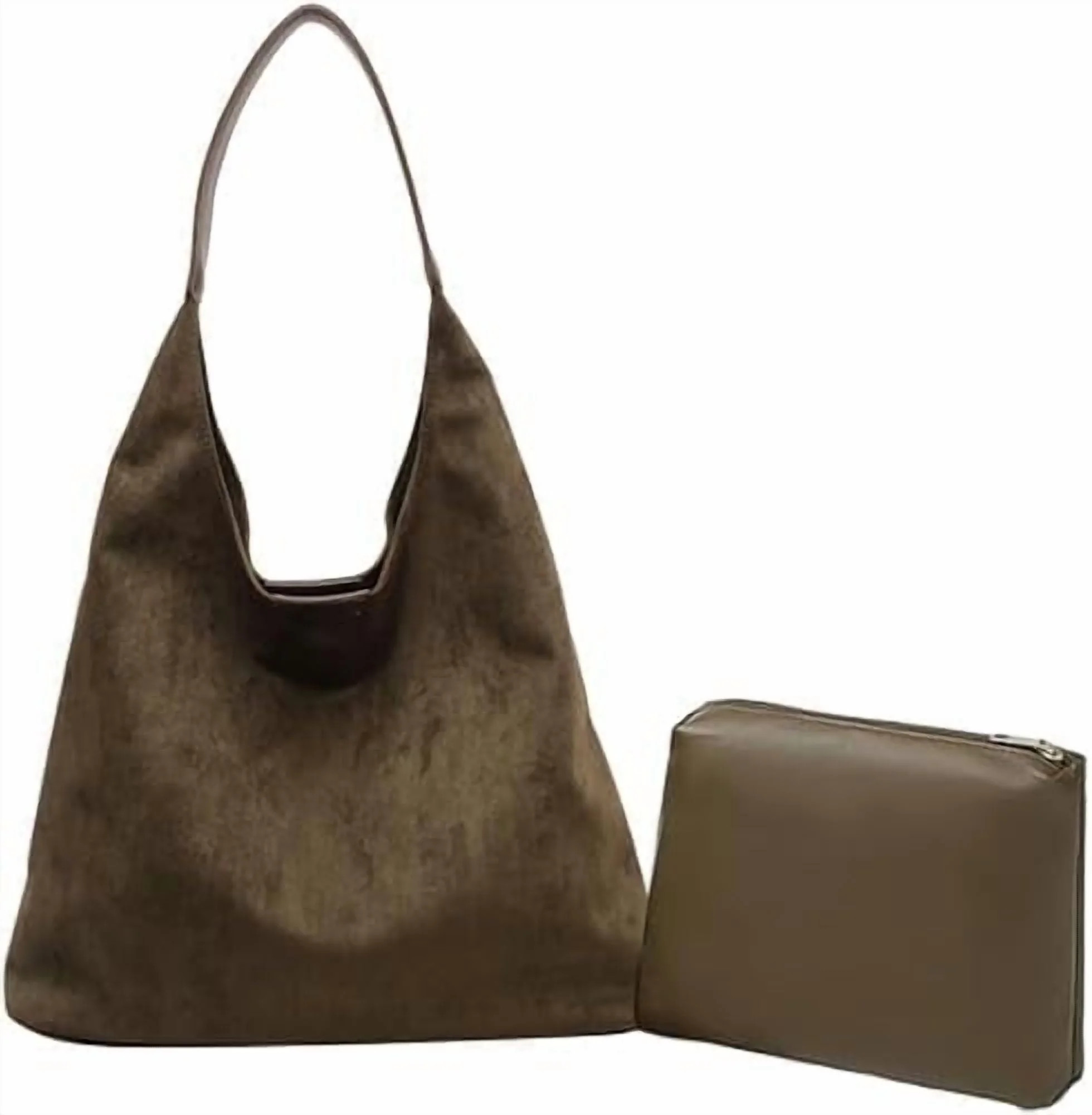 suede purses for women, suede bag, suede bags for women, slouchy bags for women, suede hobo bags ... | Walmart (US)