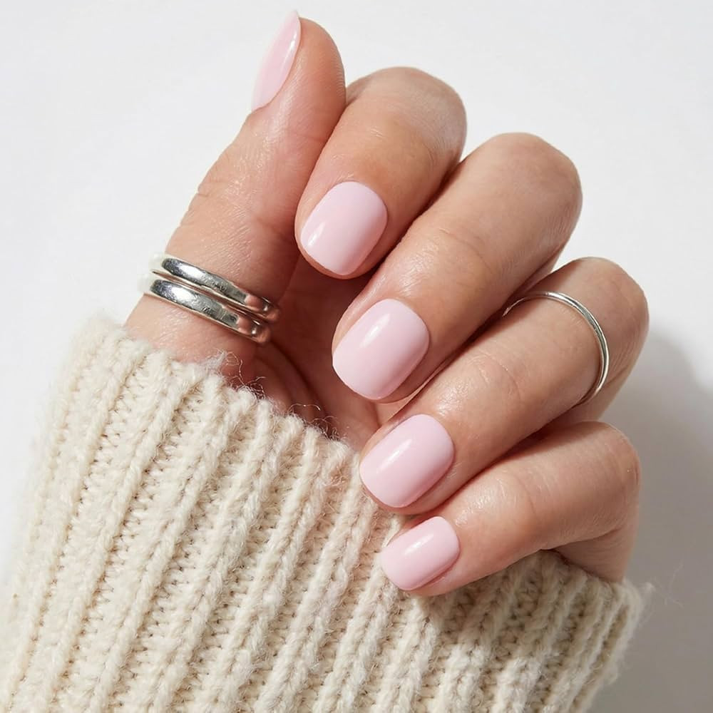 Glamnetic Press On Nails - Super Short, Glossy Fake Nails 30 Pc Full Kit | Amazon (US)
