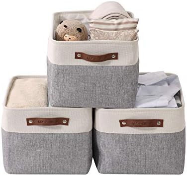 Amazon.com: DECOMOMO Storage Bins | Fabric Storage Basket for Shelves for Organizing Closet Shelf... | Amazon (US)