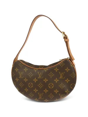 2002 PM Croissant monogram-canvas shoulder bag | Farfetch Global