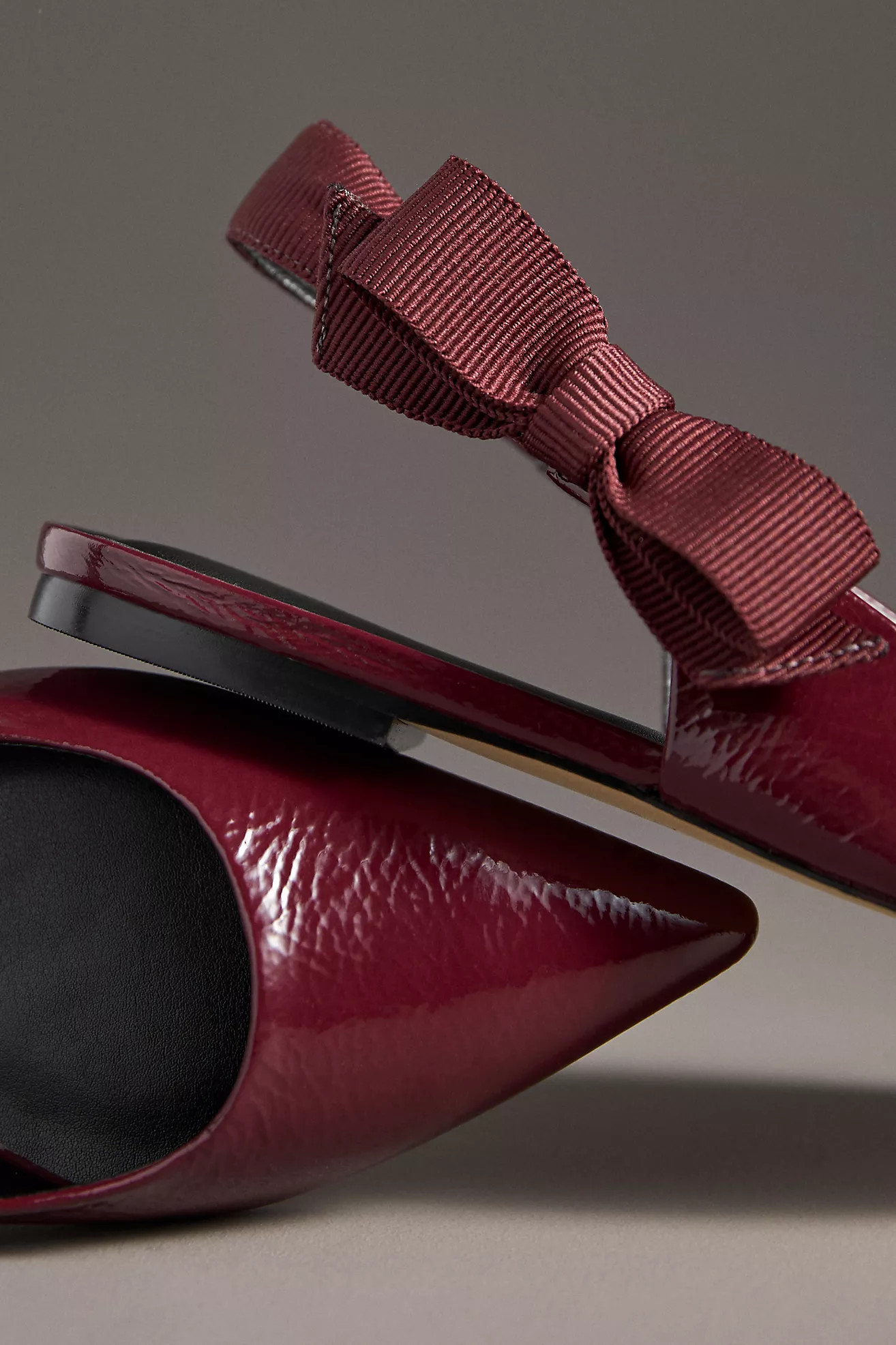 Maeve Side-Bow Slingback Flats | Anthropologie (US)