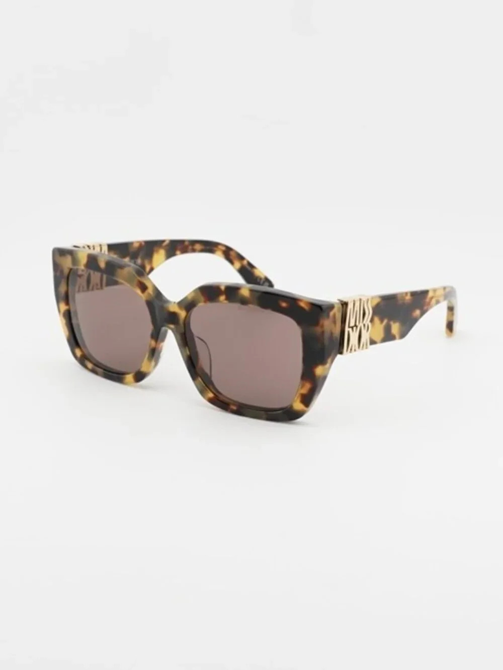 Dior MISSDIOR S2F 26D0 Sunglasses Havana Square Frame, Bordeaux Lenses | Poshmark