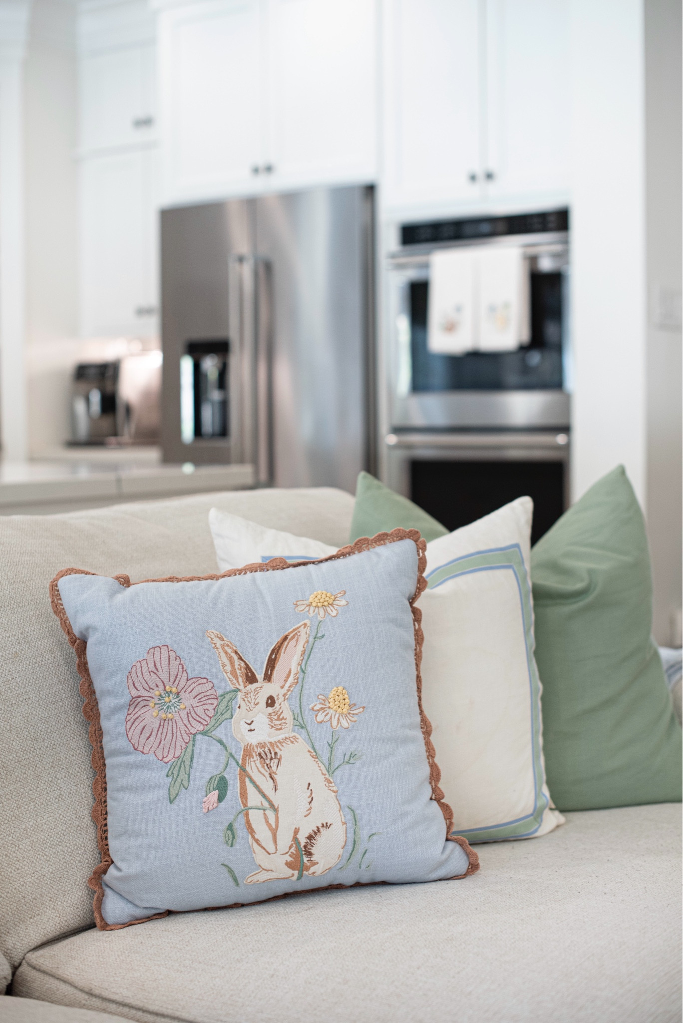 Blue Easter Bunny decorative pillow

#LTKhome #LTKSpringSale #LTKSeasonal