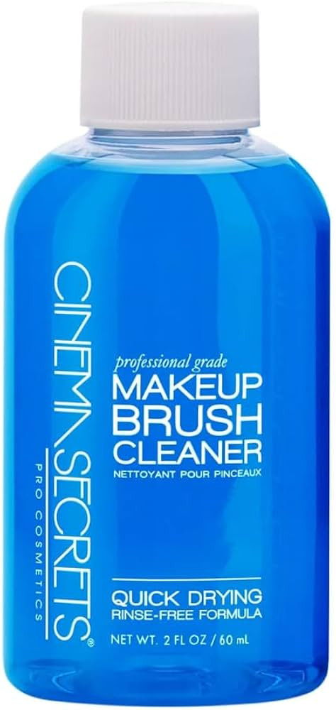 Cinema Secrets Original Blue Vanilla Makeup Brush Cleaner Solution - Professional Cleanser for Ma... | Amazon (US)