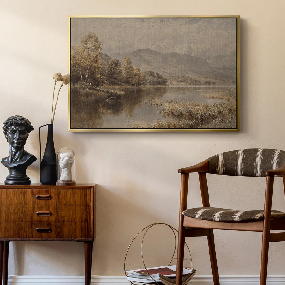 Red Barrel Studio® " Vintage Landscape -DCLI " on Canvas | Wayfair | Wayfair North America