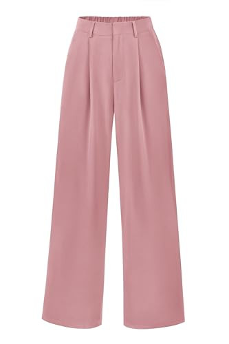 PRETTYGARDEN Wide Leg Pants for Women Trendy 2026 Fall High Waisted Business Casual Outfits Work ... | Amazon (US)