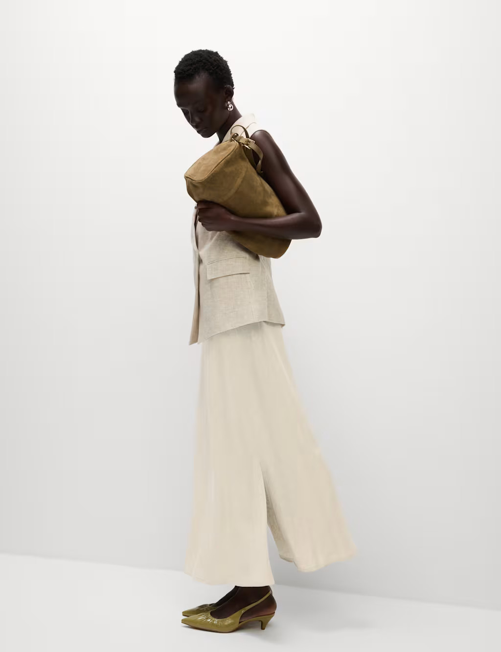 Bias Cut Maxi Skirt | Marks & Spencer (UK)