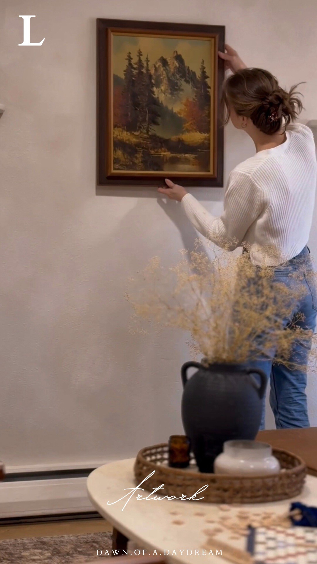 L: Vintage Artwork

This vintage oil painting was found at a thrift store, but you can get a similar look using vintage prints such as the ones linked here

#LTKHome